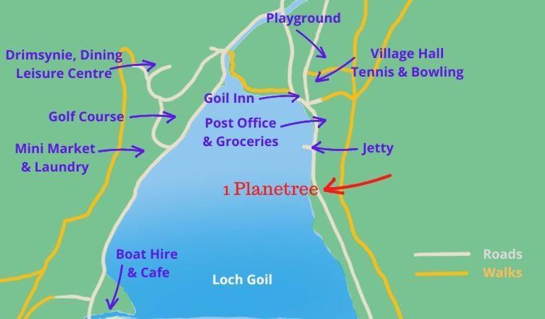 1 Planetree Cottage - Loch View Lochgoilhead Ngoại thất bức ảnh